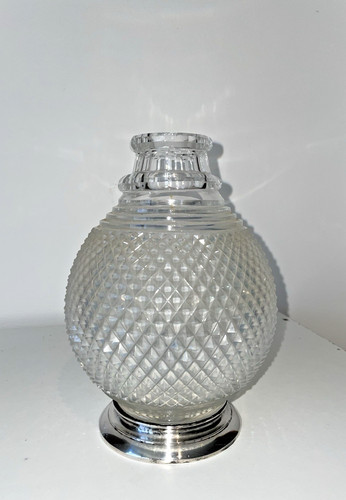 Vase boule pointes diamant - de,