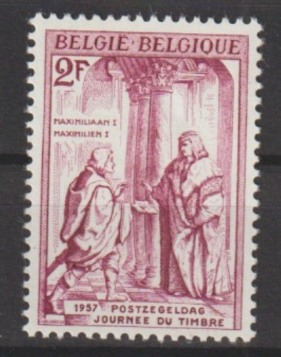 Belgium 1957 cob 1011 - belgium, 1011**