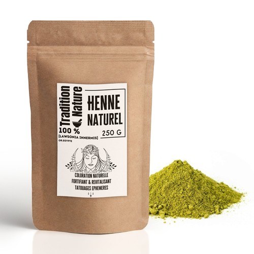 Henné 250 500 g - g, ou