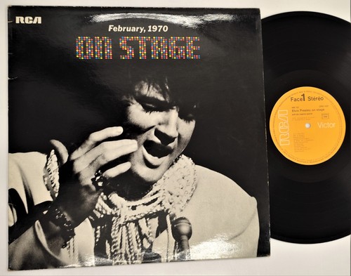 Tours elvis presley on - lp,