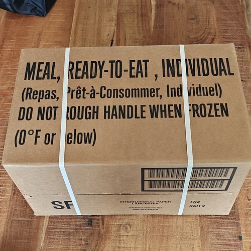Army packaging mre ration - us,