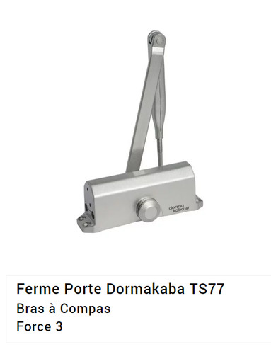 Ferme porte dormakaba - ts77,