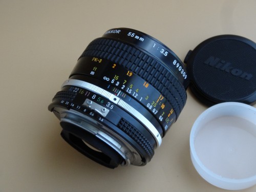 Nikon 55mm micro nikkor - f3.5,