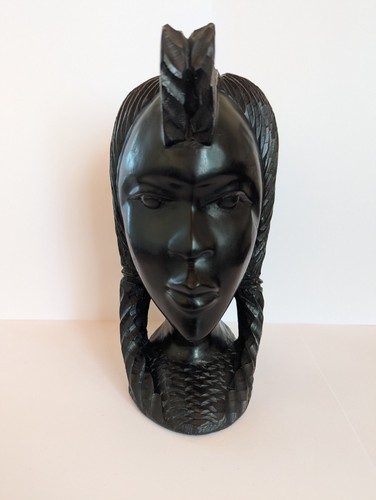African carved hardwood - african,