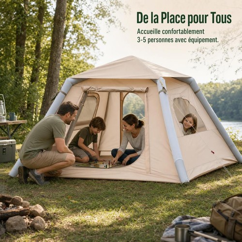 Tente randonnée gonflable - de,