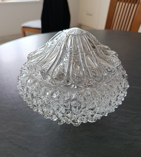 Ancien imposant globe verre - imposant,