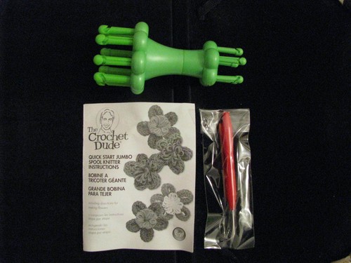 Crochet dude loom knit - knit, spool