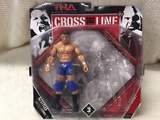 TNA Cross The Line series 3 AJ Styles Jakks Deluxe Impact Aggression WWE *READ*