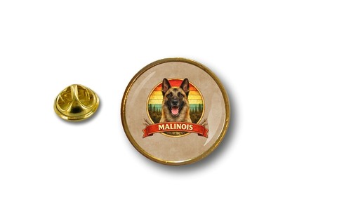 Pins pin badge rond - , chien