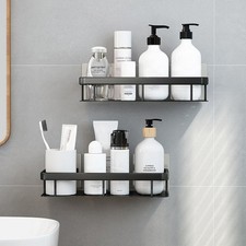  Étagère À Épices Murale Support De Stockage Rangement Pour Salle Bain
