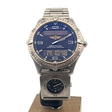 Breitling Aerospace Repetition Minutes Titanium Watch with Rare UTC Module