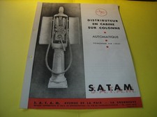 FEUILLET D EPOQUE POMPE A