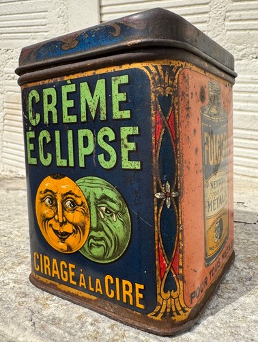 Ancienne boîte comptoir - , tole