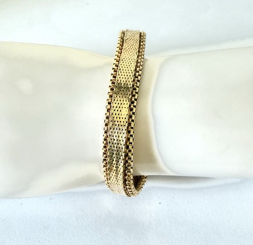 Ancien bracelet plaqué - j.a.c,