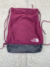 the north face drawstring cinch travel sack pack pink
