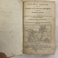 Sainte Bible contenant