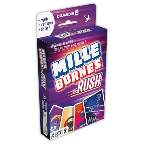 Mille bornes rush jeu de - mille,