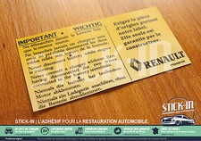 Autocollant Stickers "Exigez