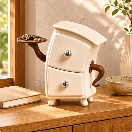 Mini armoire bureau - mini, blanc