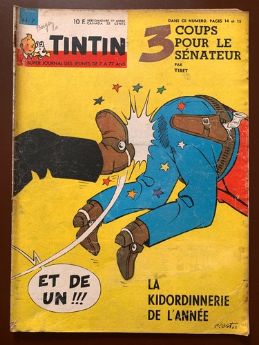 Tintin magazine de 1964 - magazine, n°7
