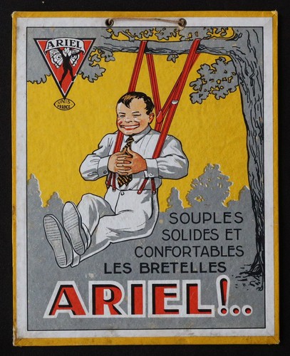 Carton publicitaire bretelles - publicitaire,
