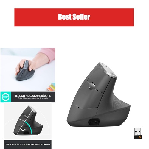 Logitech vertical souris - mx,
