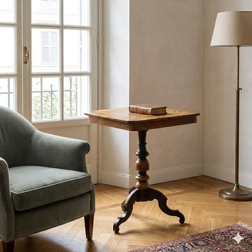 Table basse ancienne orme - basse,