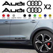 AUDI stickers for SIDE skirt A1 A3 A4 A5 A6 Q2 Q3 Q5 Q7 SLINE tuning stickers