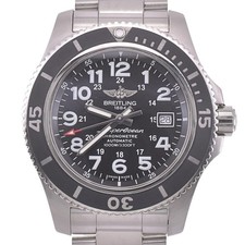 BREITLING Super Ocean A17392 Date black Dial Automatic Men's Watch I#142567