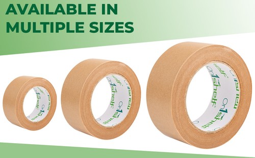 Ruban papier kraft - en, marron