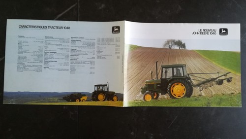 Brochure tracteur john deere - brochure,