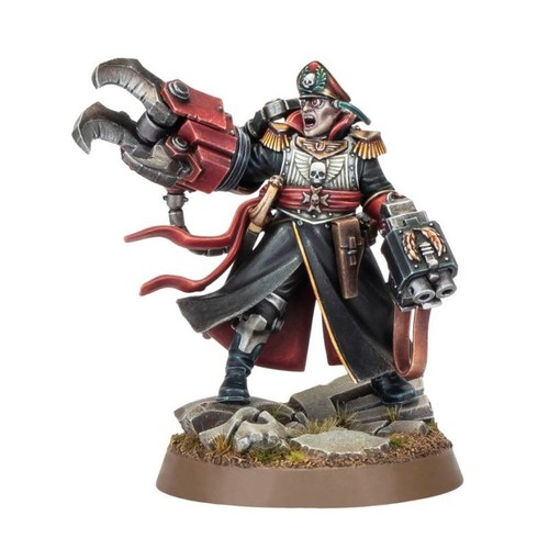 Commissaire yarrick wh40k - commissaire,