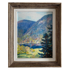 Ancien Tableau HSC Paysage -