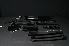 BMW 7 series E66 E6x interior trims high gloss black decorative trims decor strips