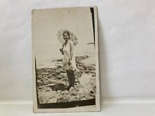 SEXY EROTIC PHOTO SWIMSUIT SEA UMBRELLA GIRL GIRL PIN UP.