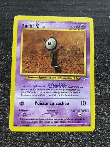 Zarbi commune pokémon - zarbi, [l]