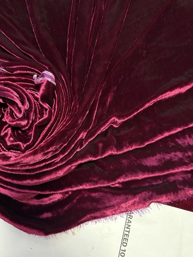 Tissu velours soie - velours,