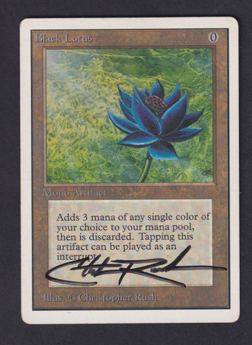 Magic mtg black lotus - mtg,