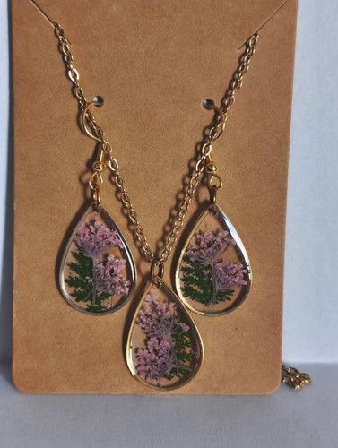 Ensemble bijoux rose - bijoux, pastel