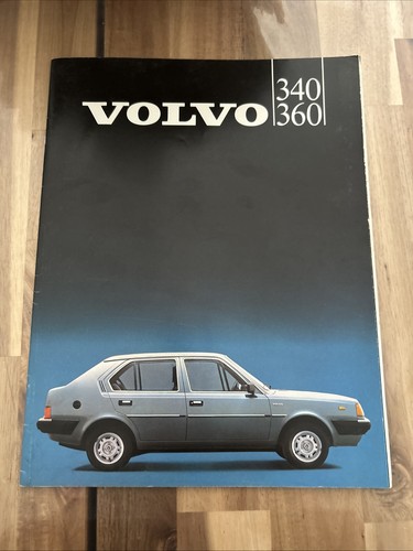 Brochure volvo 340 - brochure, 340/360