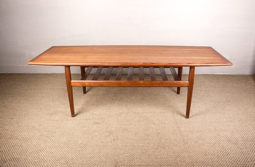 Grande table basse danoise - table,