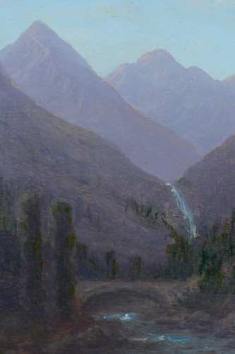 Beautiful antique painting - antique,