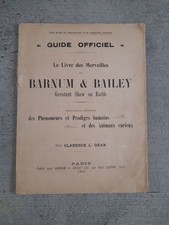 Barnum & Bailey 1902 ancien