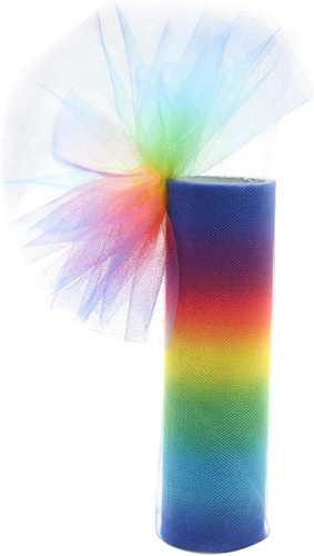 Yards inch colored tulle - 9,