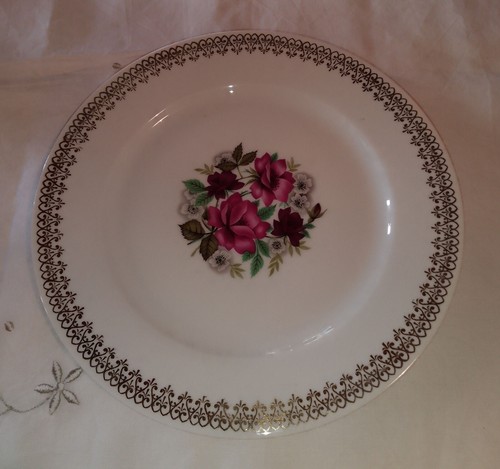 Plat gâteau porcelaine - À,