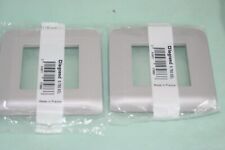 Lot de 2 plaques Legrand  Mosaic pour 2 modules alu (079302L)