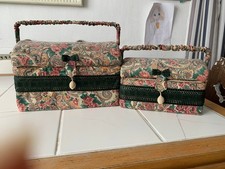 2 anciennes boîtes à couture