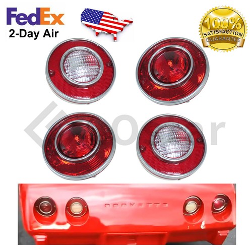 4pcs tail lights backup - &,