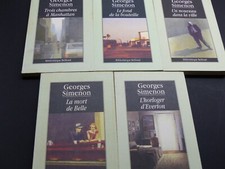 Georges Simenon, 5 volumes /