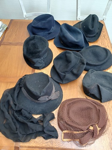 Lot chapeaux anciens - lot,